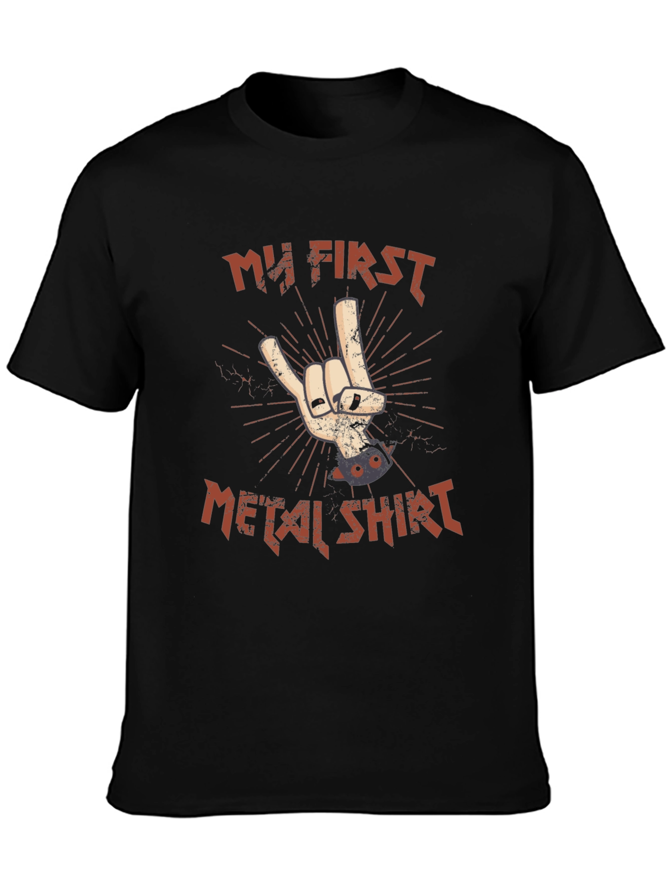 My First Metal Shirt - Rock On Gesture Tee