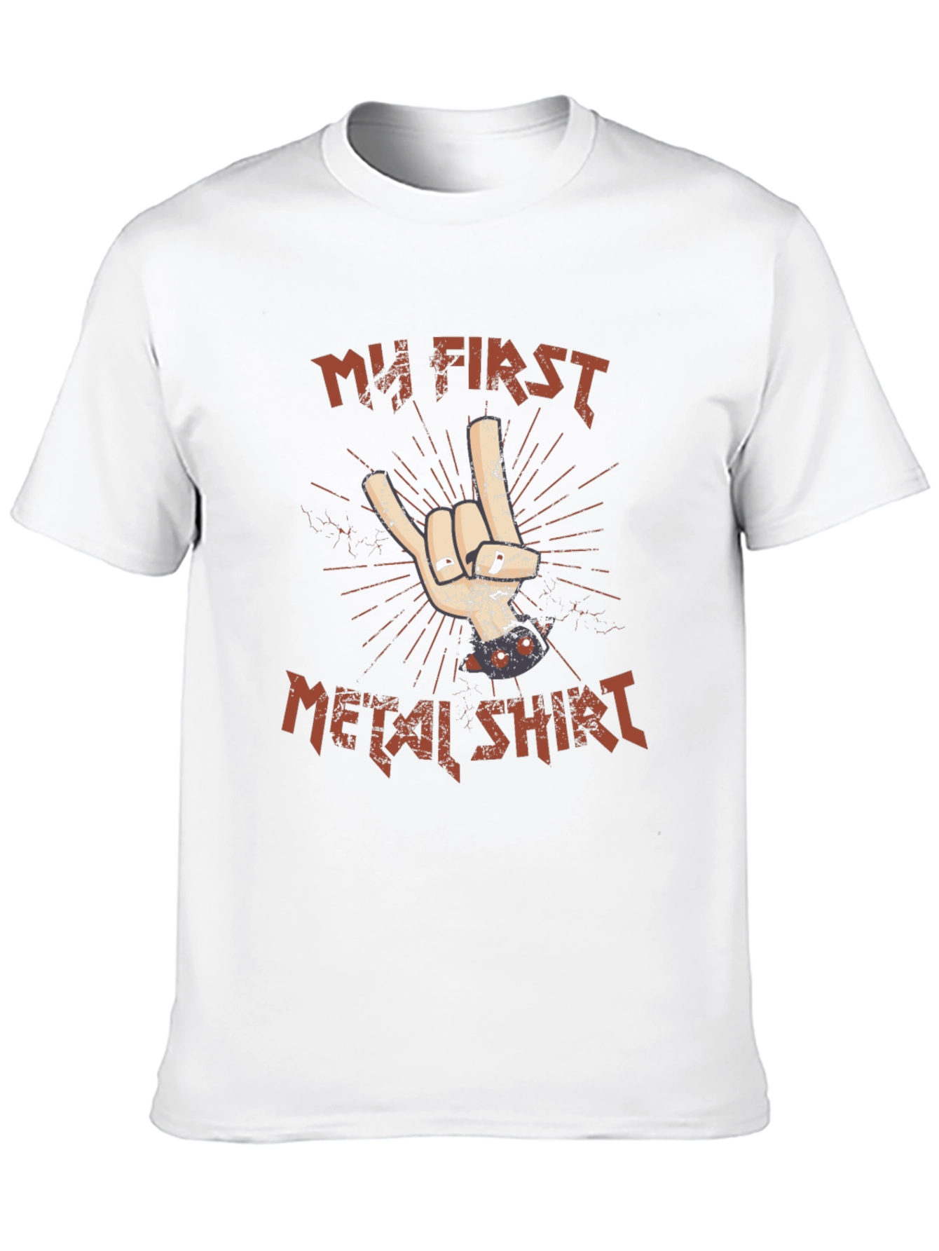 My First Metal Shirt - Rock On Gesture Tee