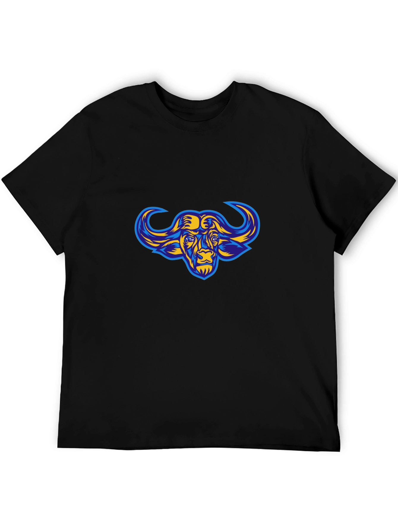 Buffalo Head Graphic Black T-Shirt