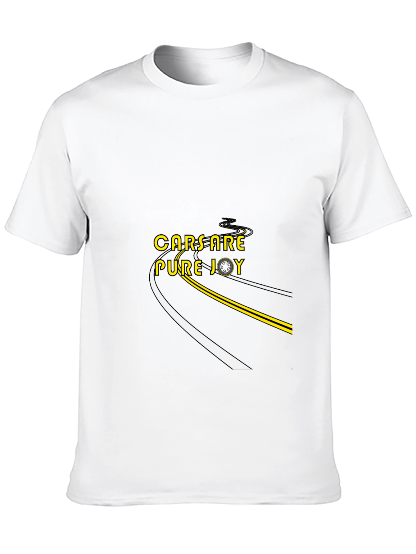 Cars Are Pure Joy T-Shirt - Black