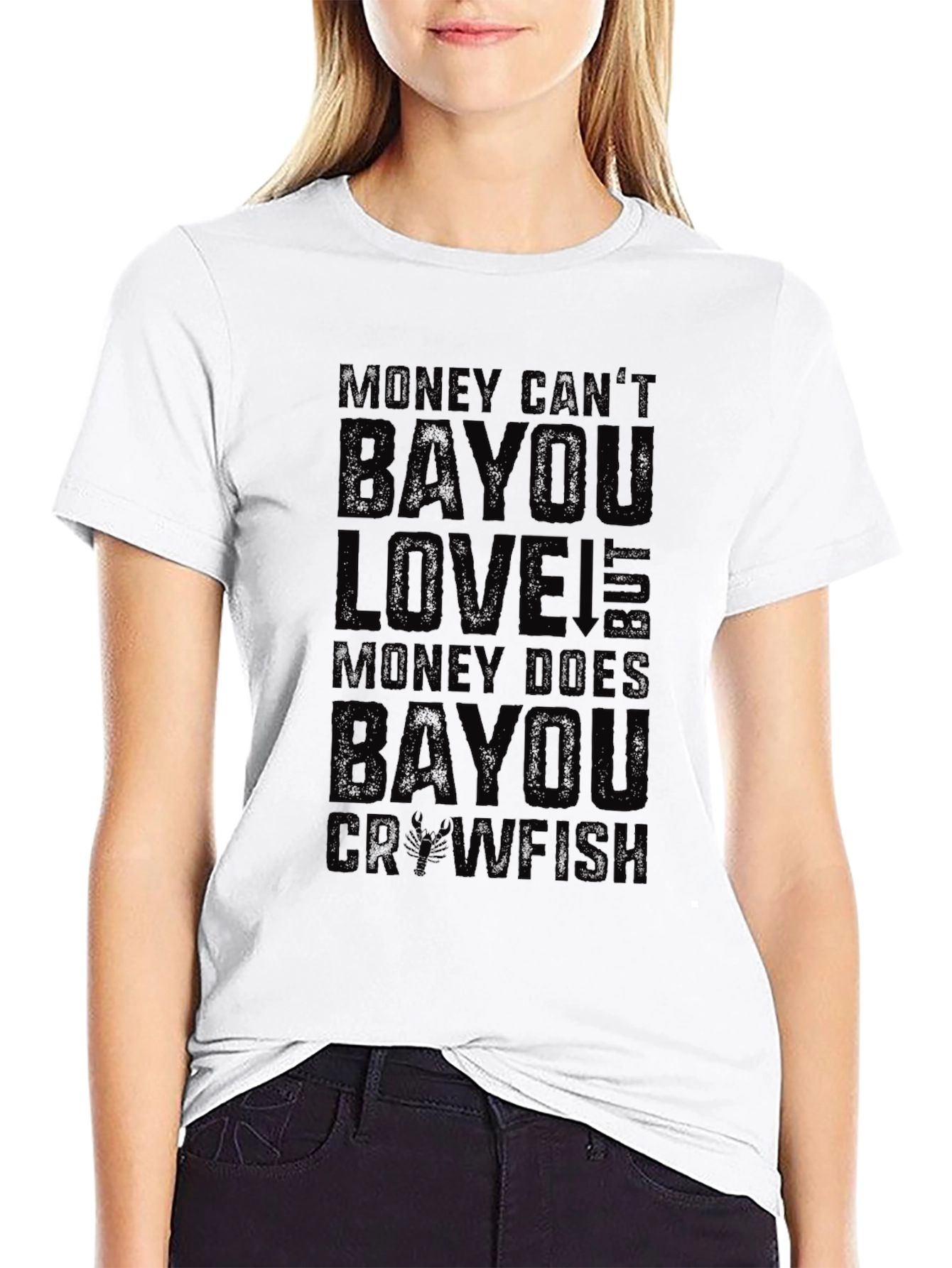 Money Cant Bayou Love Graphic Tee