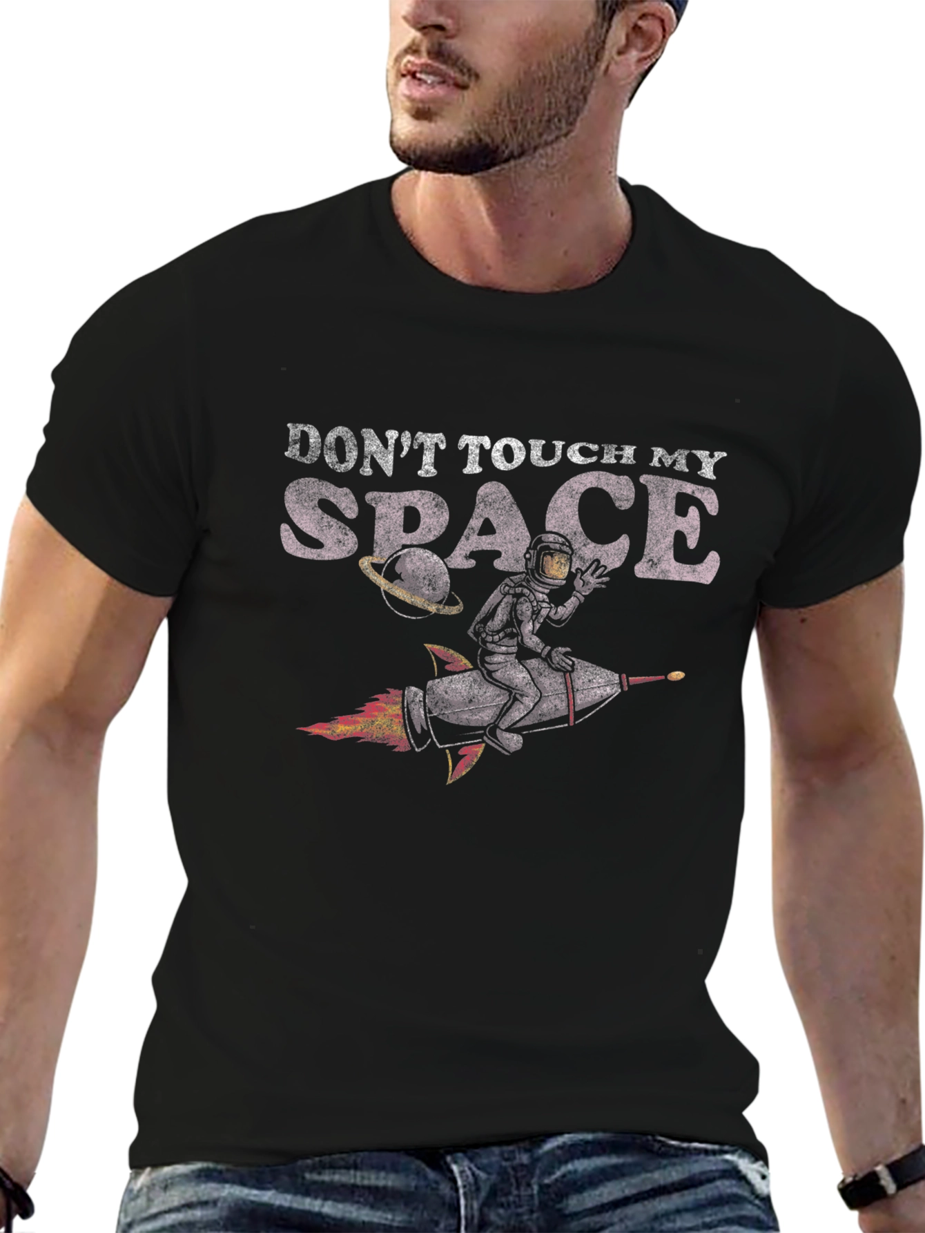 Dont Touch My Space Graphic T-Shirt