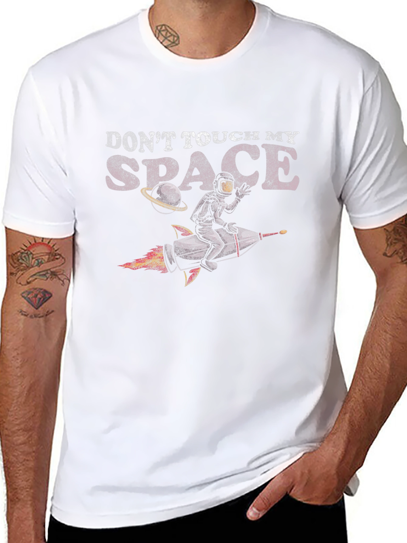 Dont Touch My Space Graphic T-Shirt