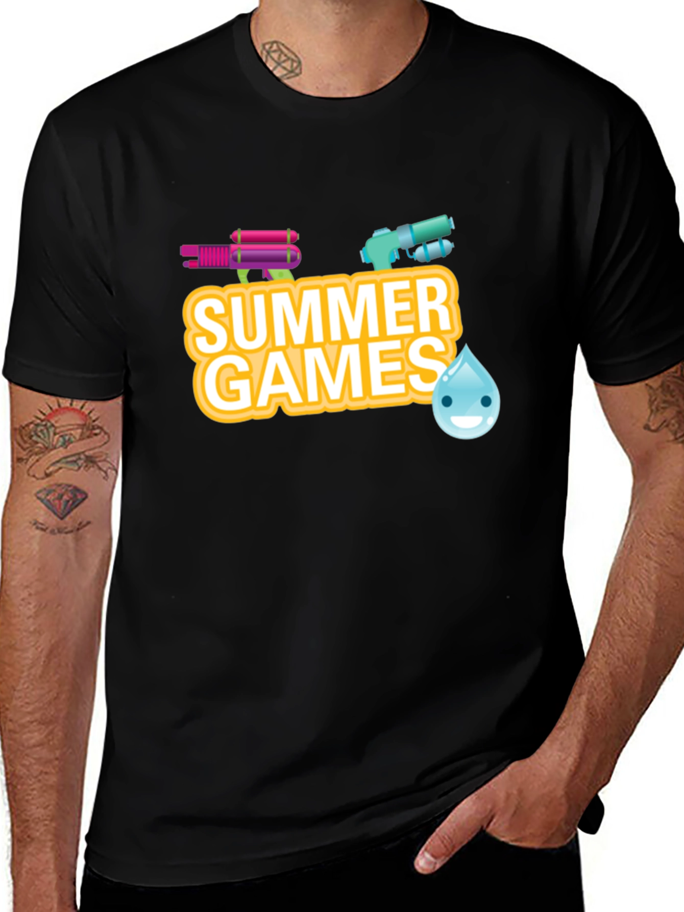 Summer Games T-Shirt - Fun & Festive Design