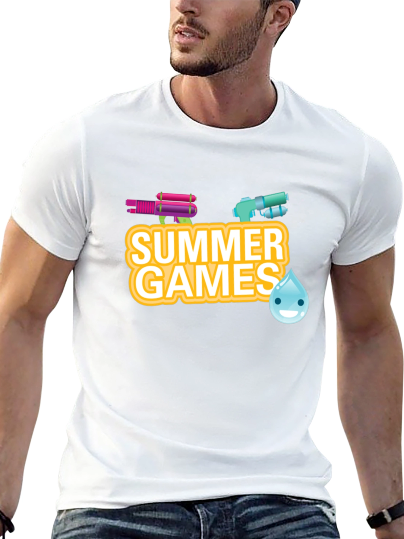 Summer Games T-Shirt - Fun & Festive Design