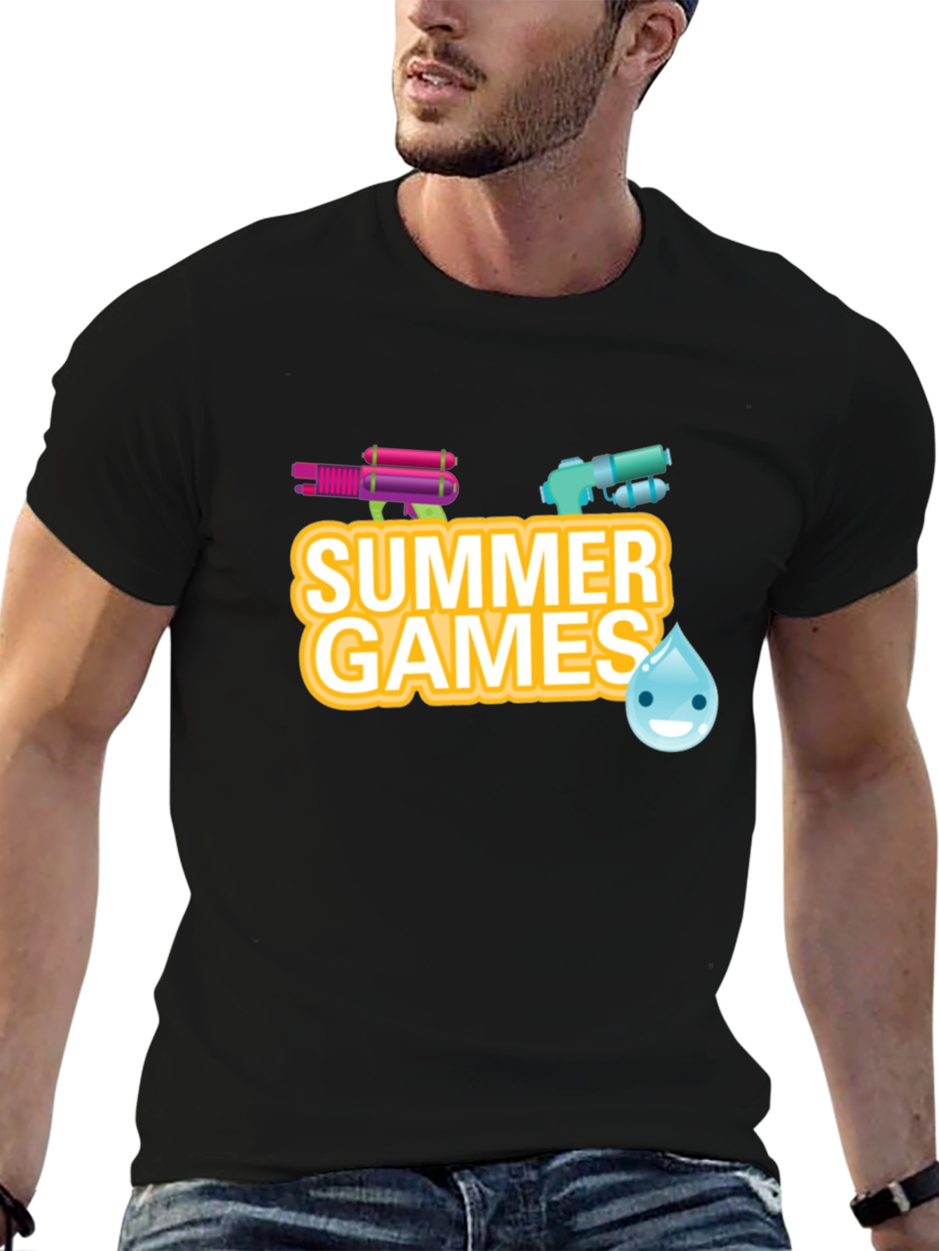 Summer Games T-Shirt - Fun & Festive Design