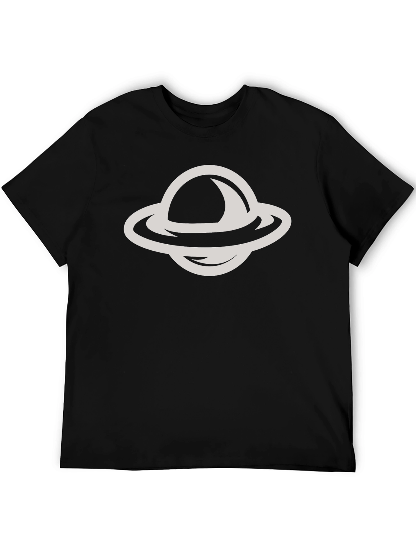 Saturn Graphic T-Shirt - Classic Black