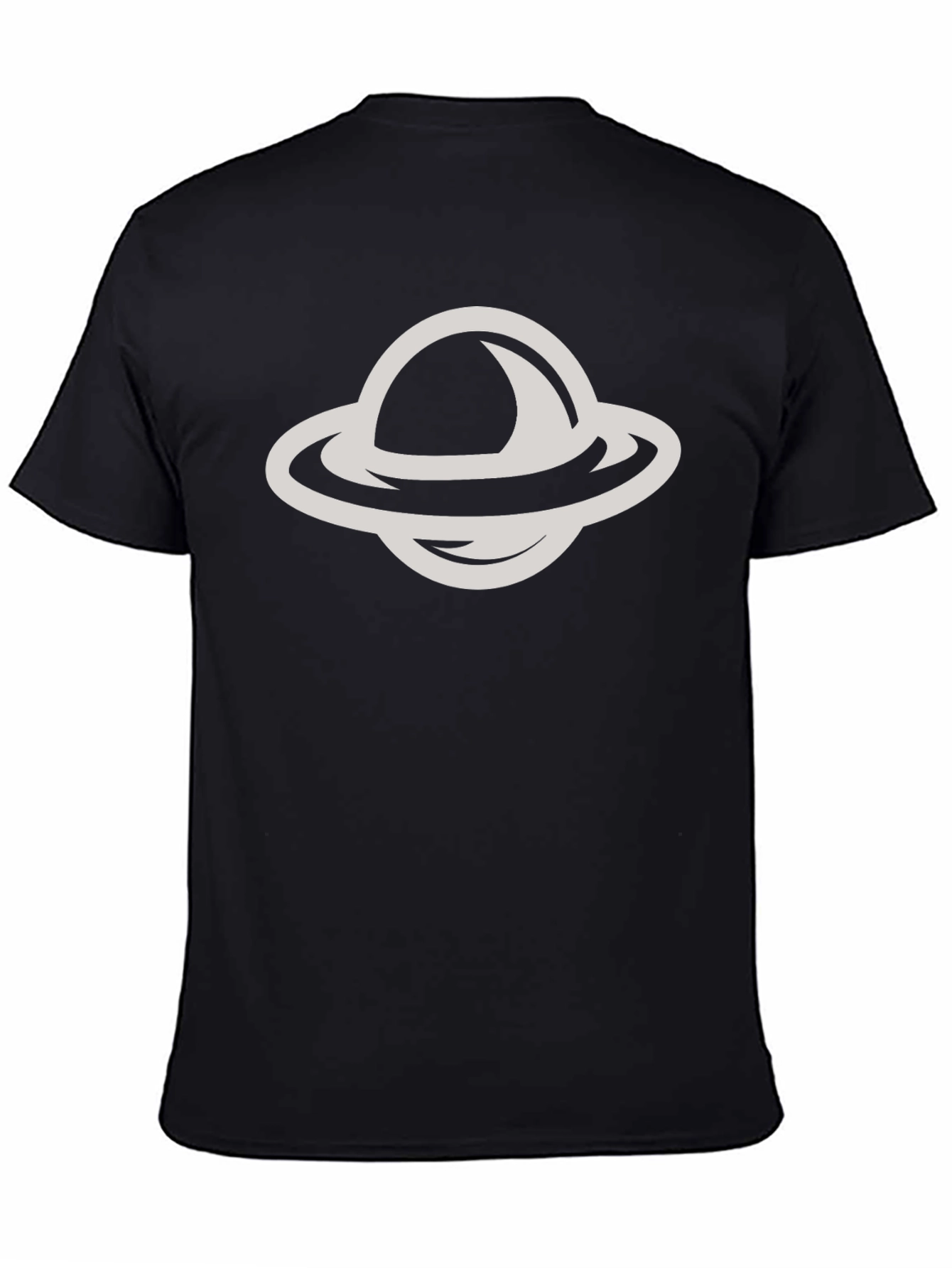 Saturn Graphic T-Shirt - Classic Black