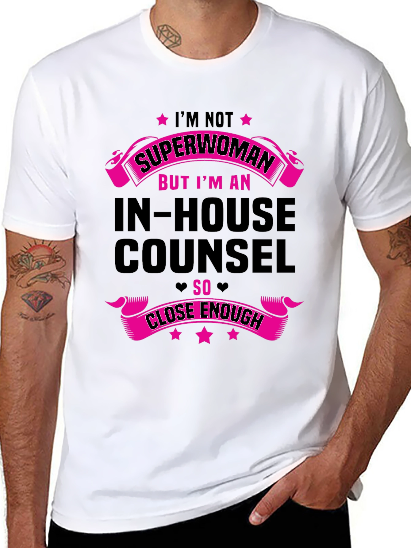 In-House Counsel Superwoman Funny T-Shirt