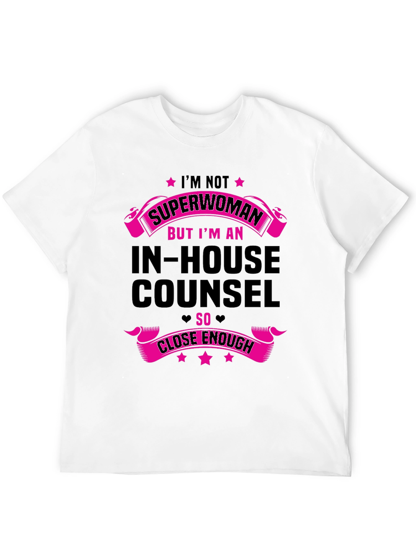 In-House Counsel Superwoman Funny T-Shirt