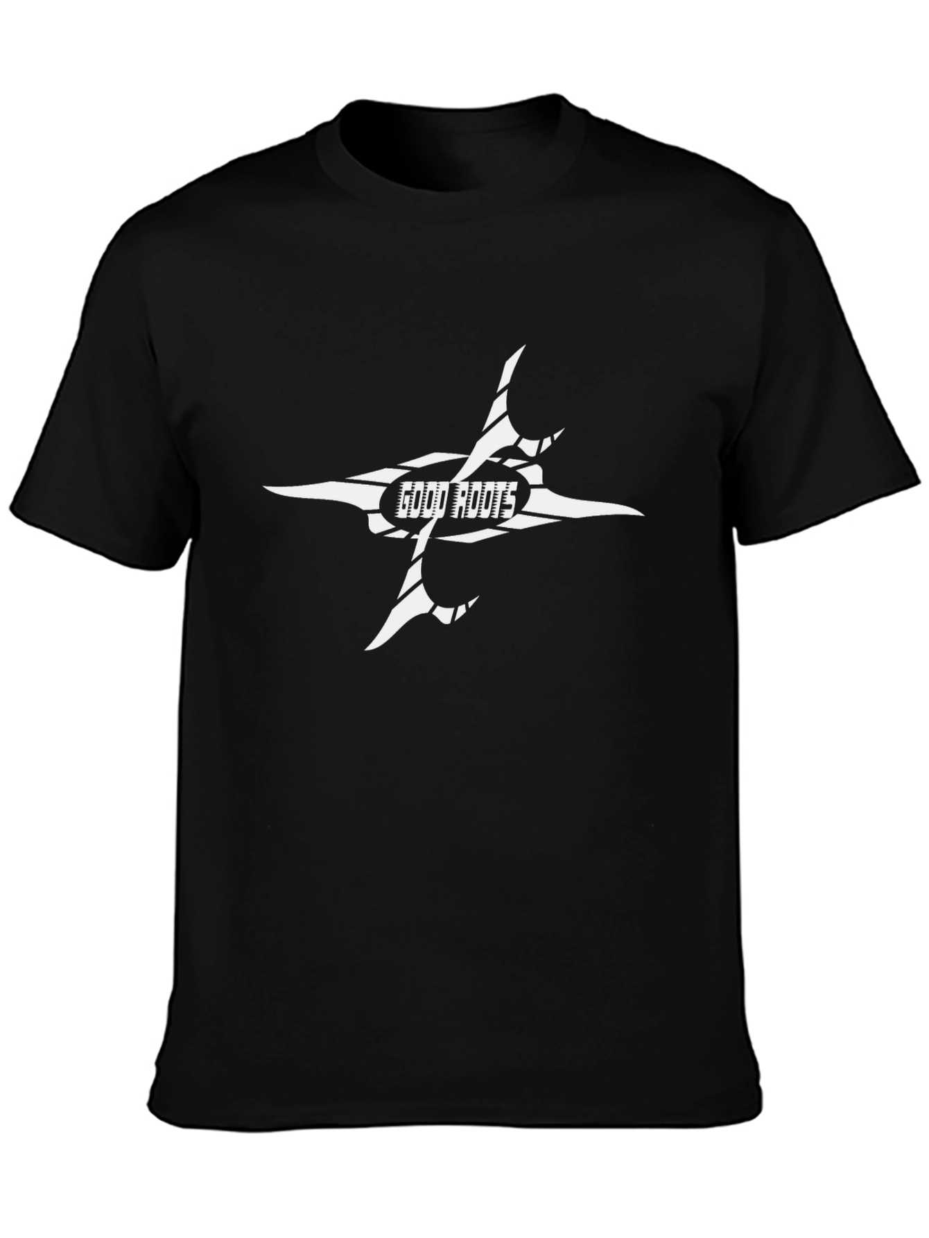 Good Roots Graphic Print Black T-Shirt