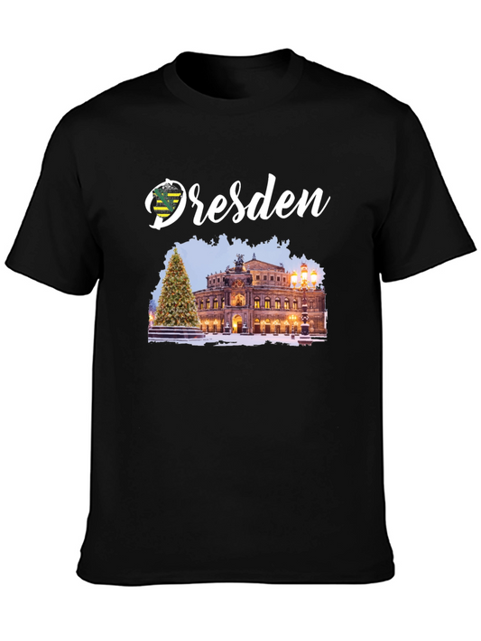 Dresden Germany T-Shirt: Semperoper Christmas