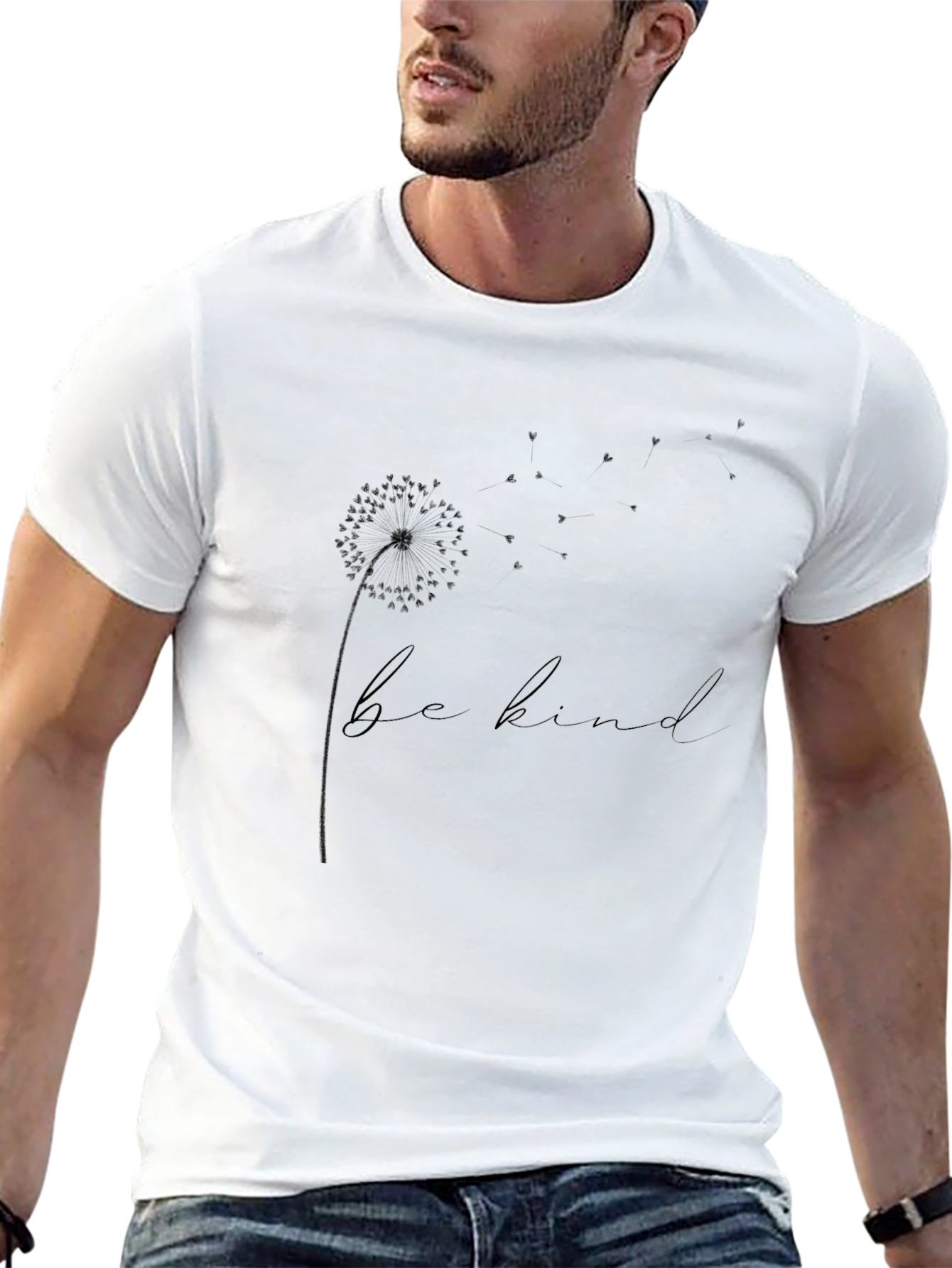 Be Kind Dandelion Graphic Tee