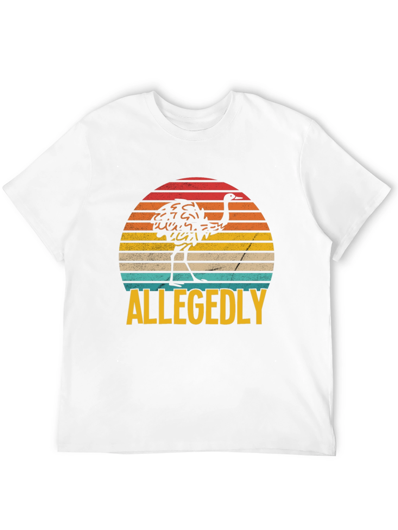 Allegedly Ostrich Graphic T-Shirt