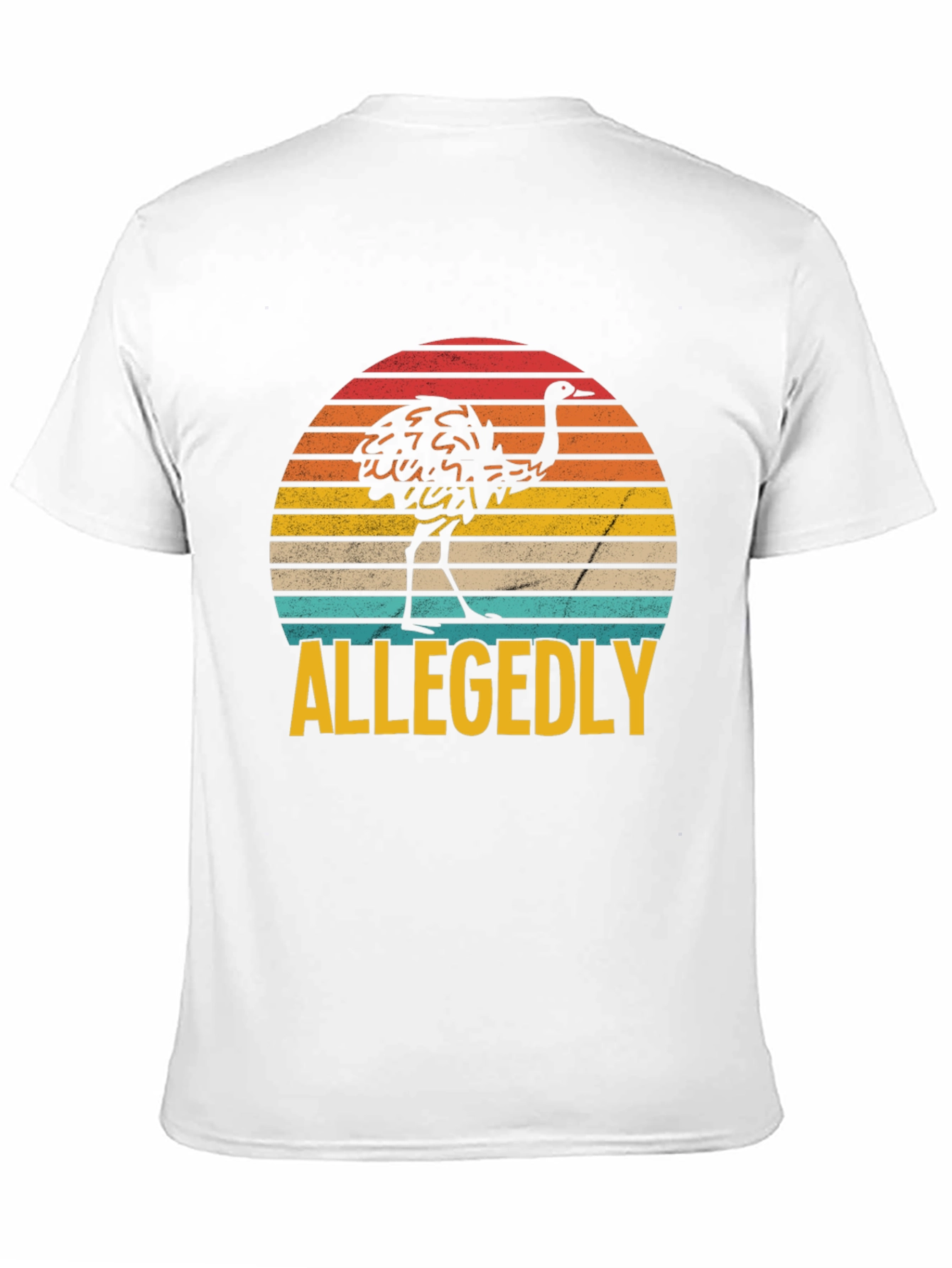 Allegedly Ostrich Graphic T-Shirt