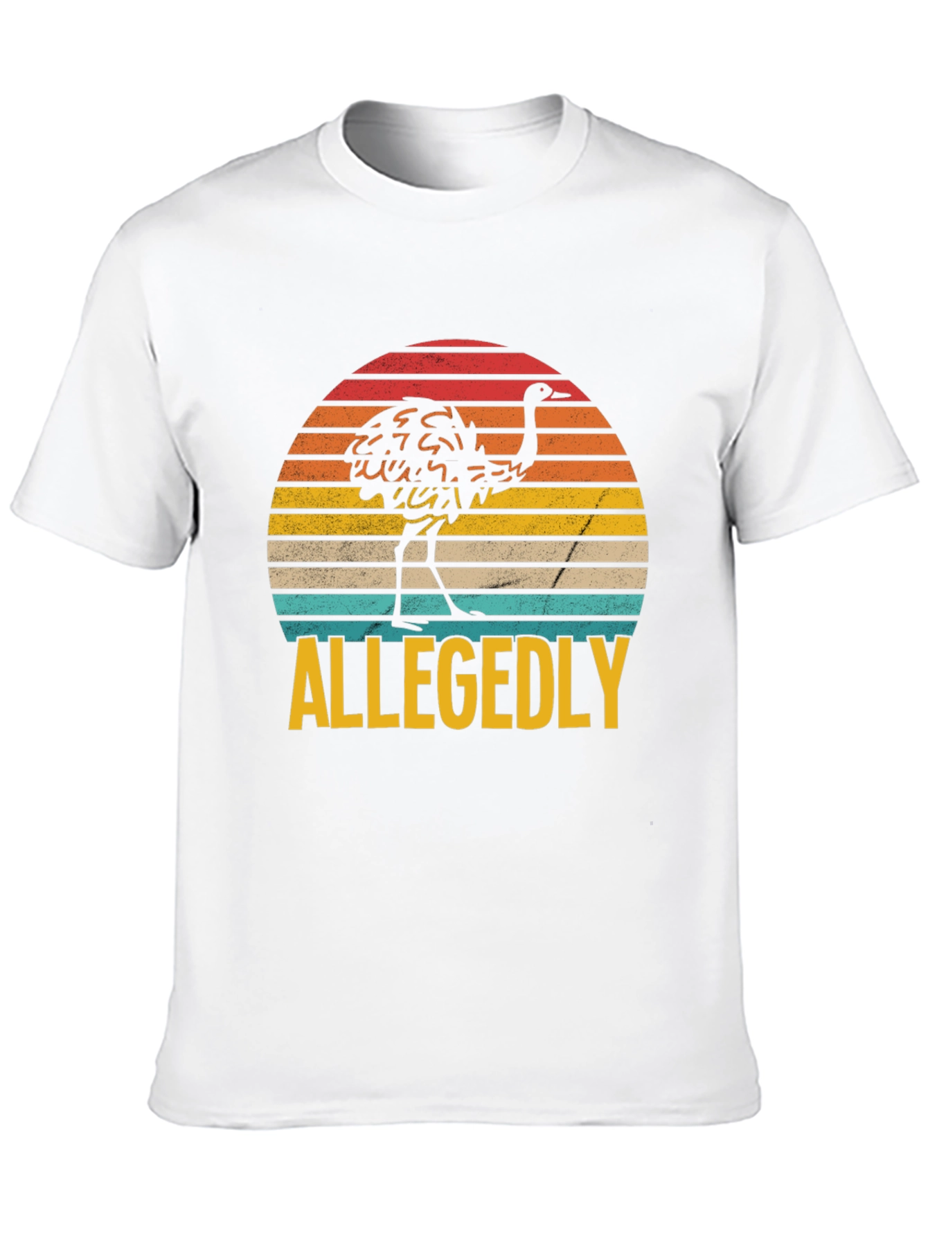 Allegedly Ostrich Graphic T-Shirt