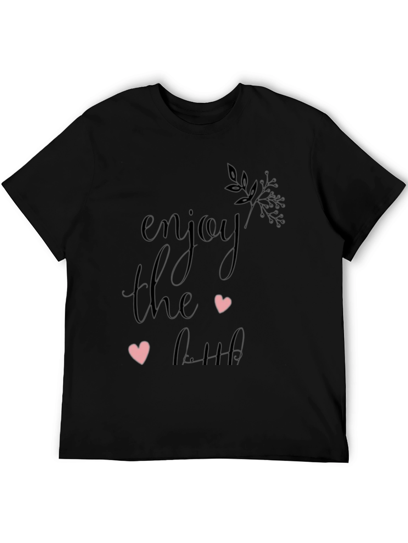 Enjoy The Ride Black Tee