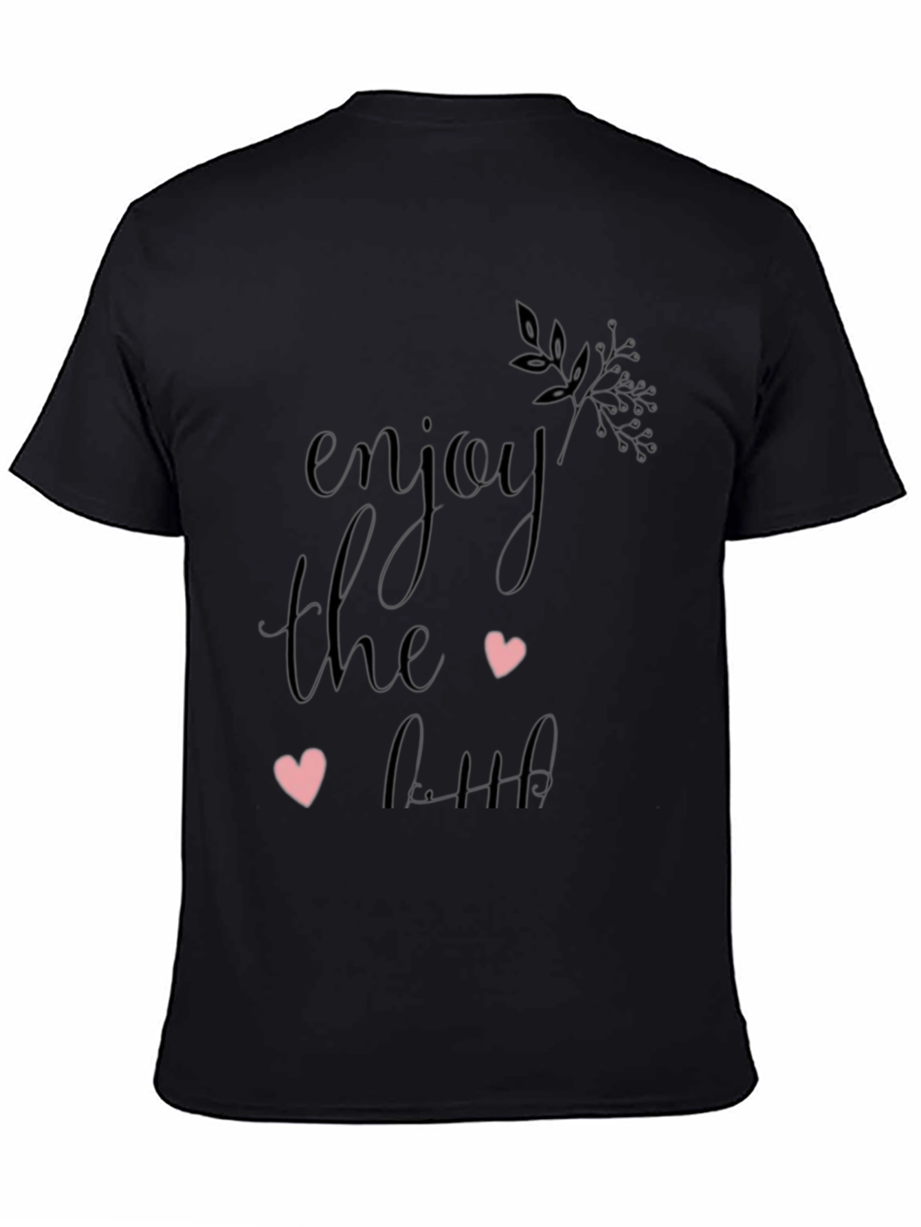 Enjoy The Ride Black Tee