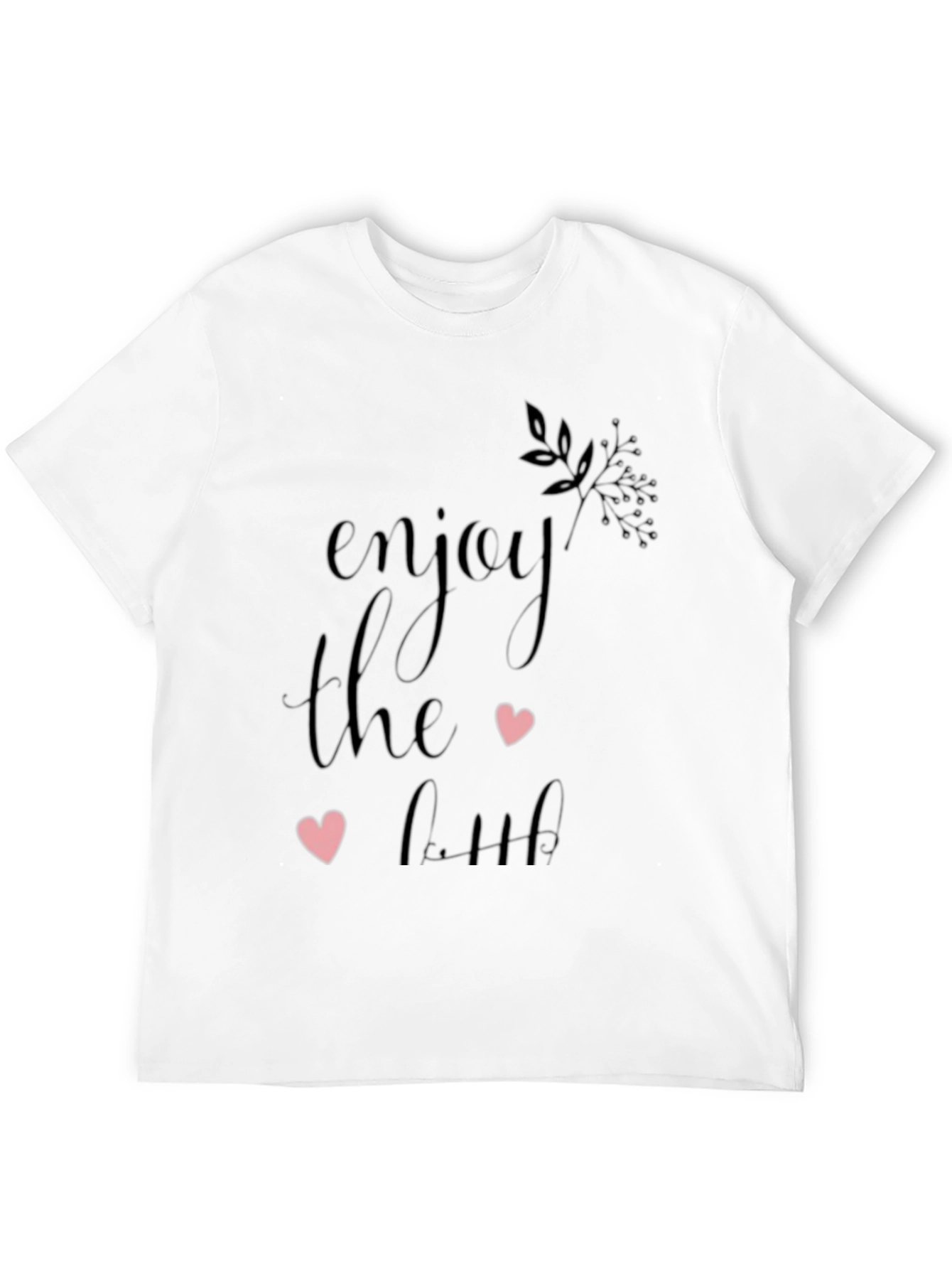 Enjoy The Ride Black Tee