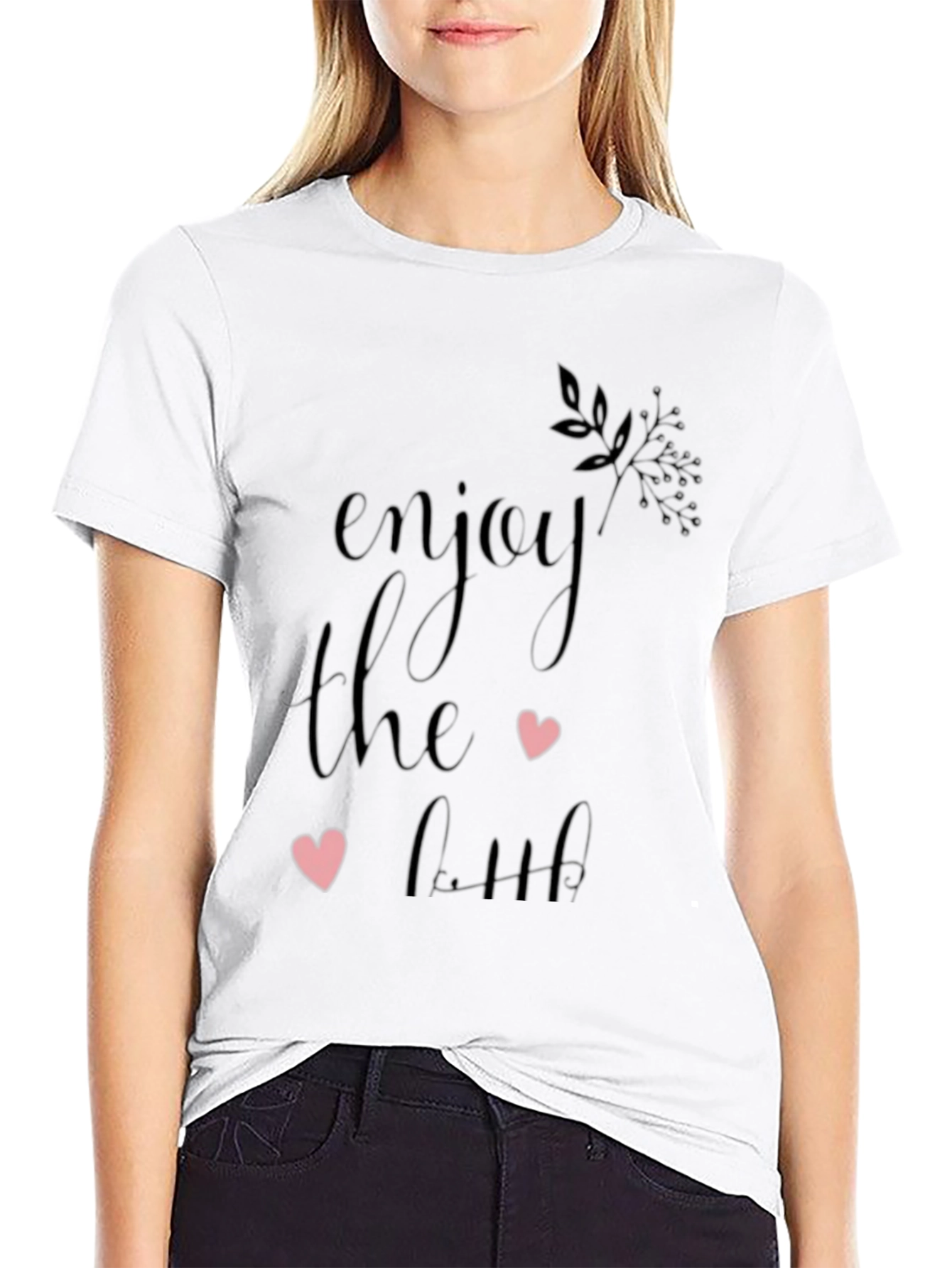 Enjoy The Ride Black Tee