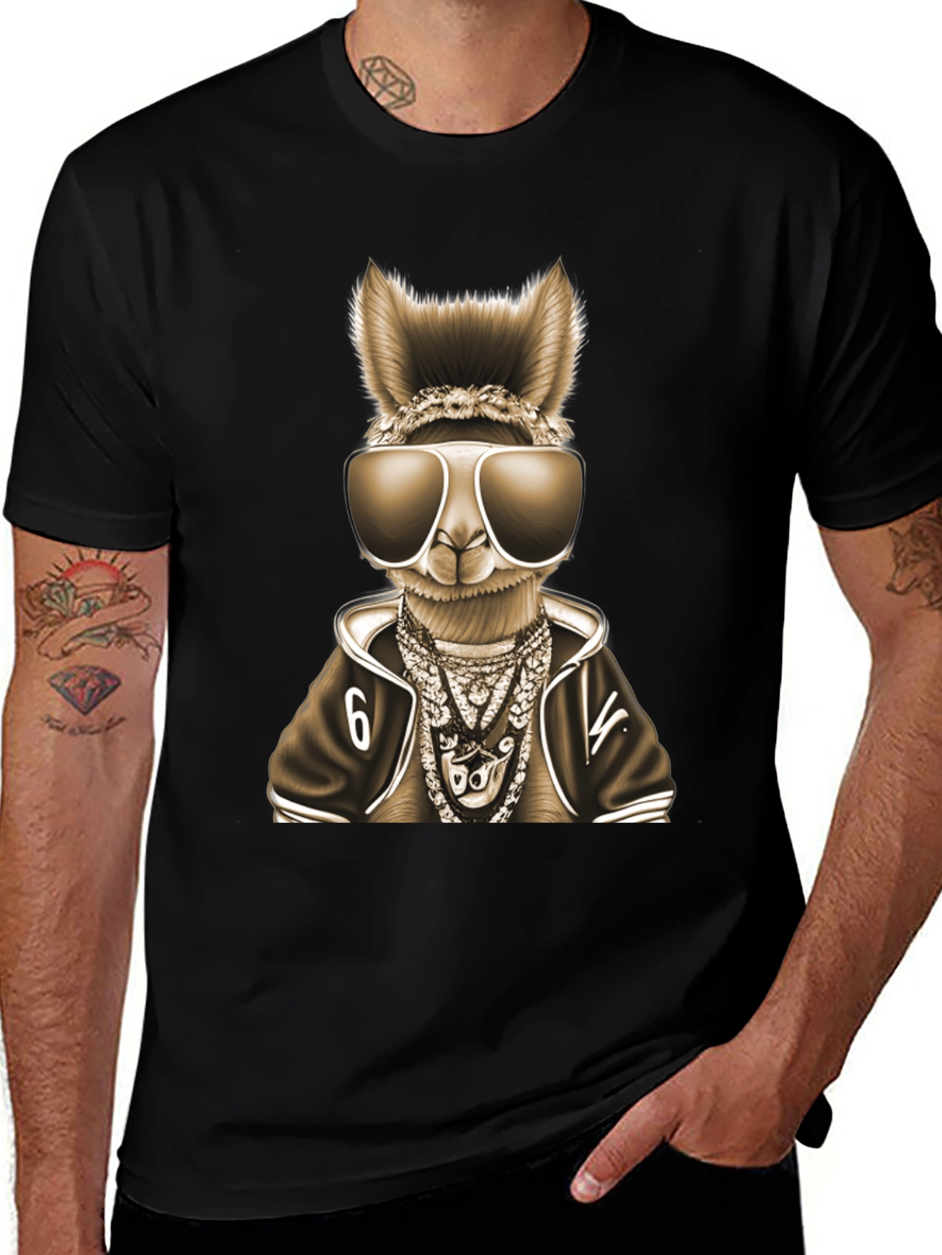 Cool Llama Graphic Tee