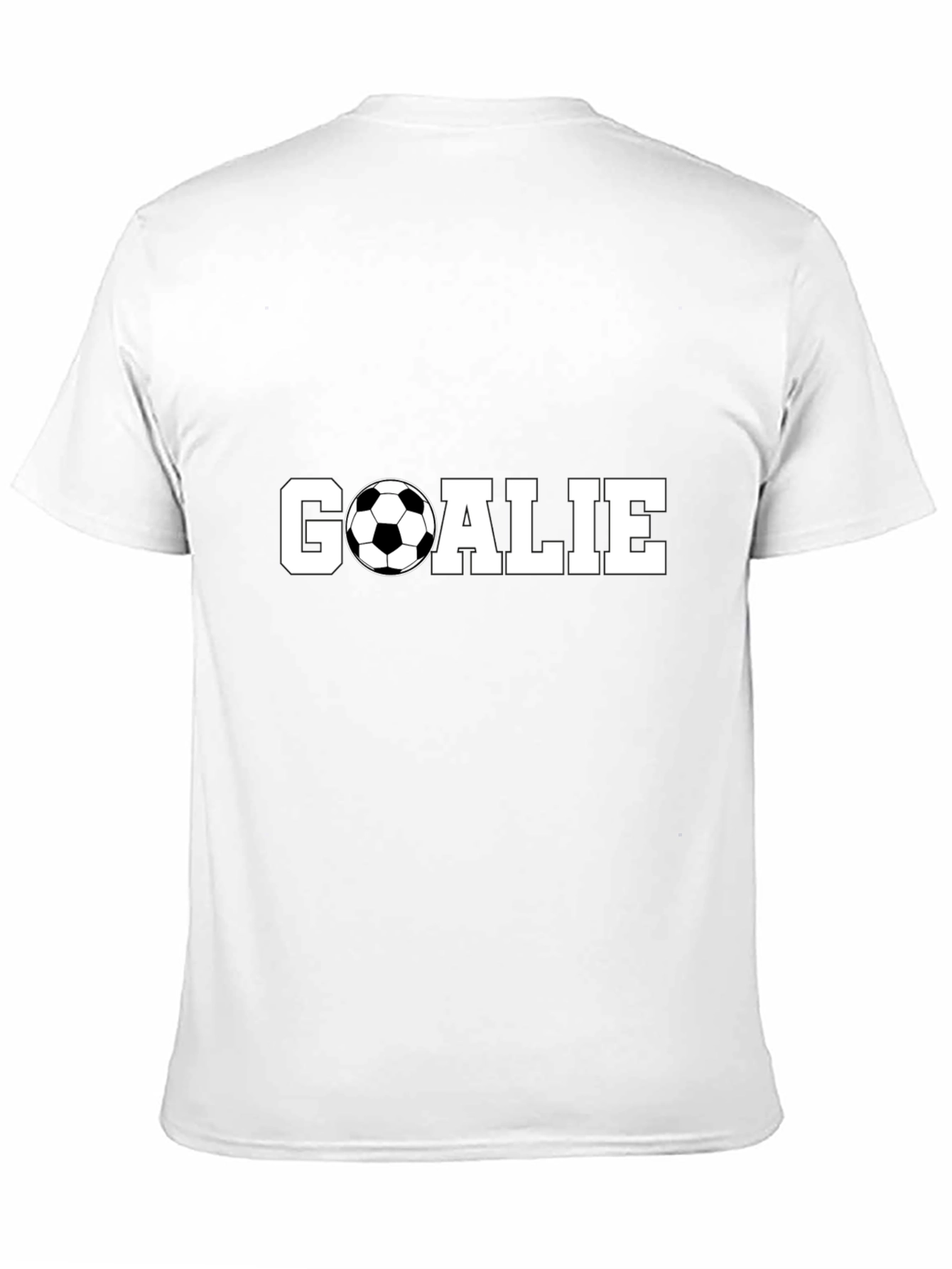 Goalie Soccer Ball Graphic T-Shirt