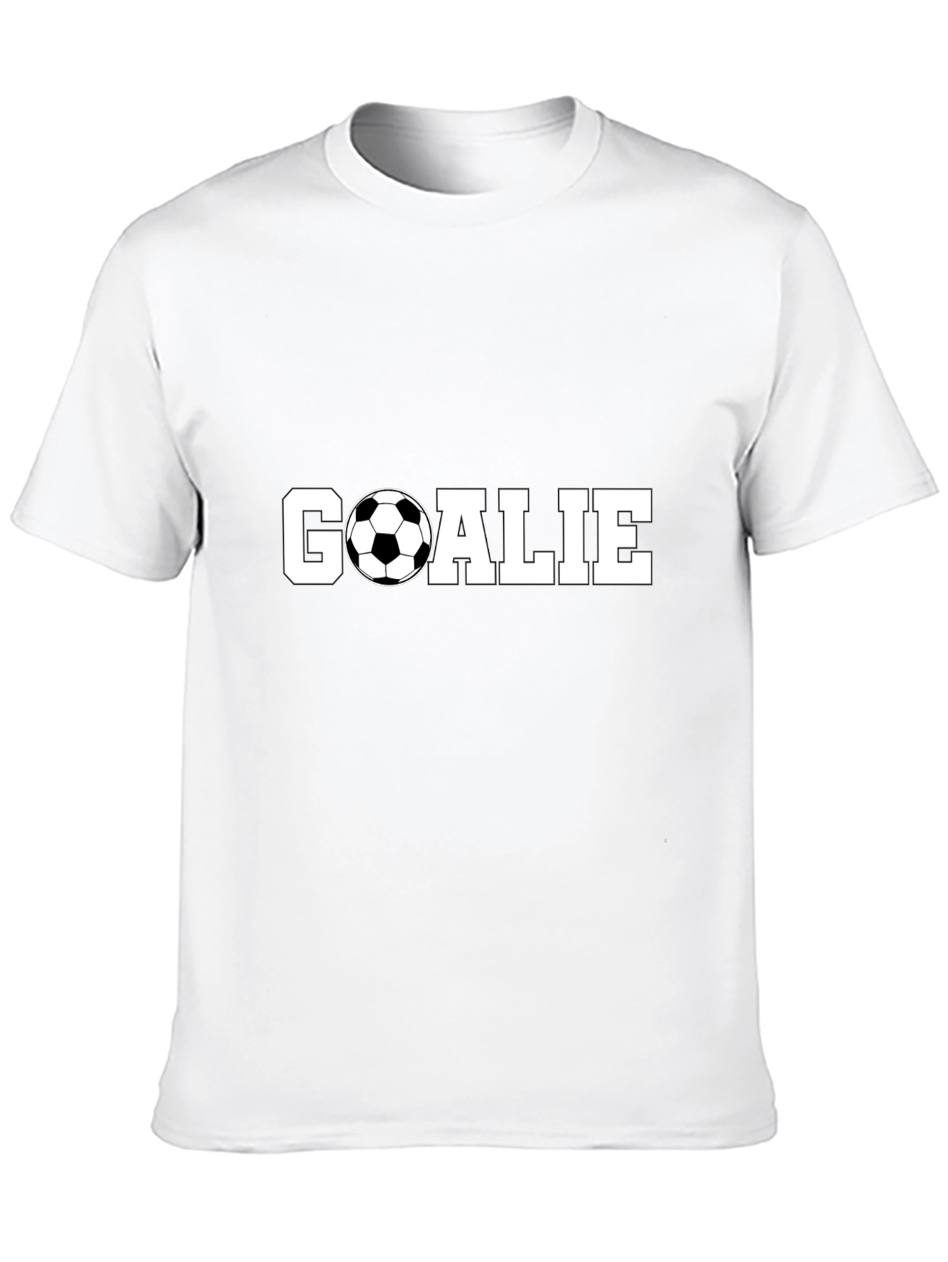 Goalie Soccer Ball Graphic T-Shirt