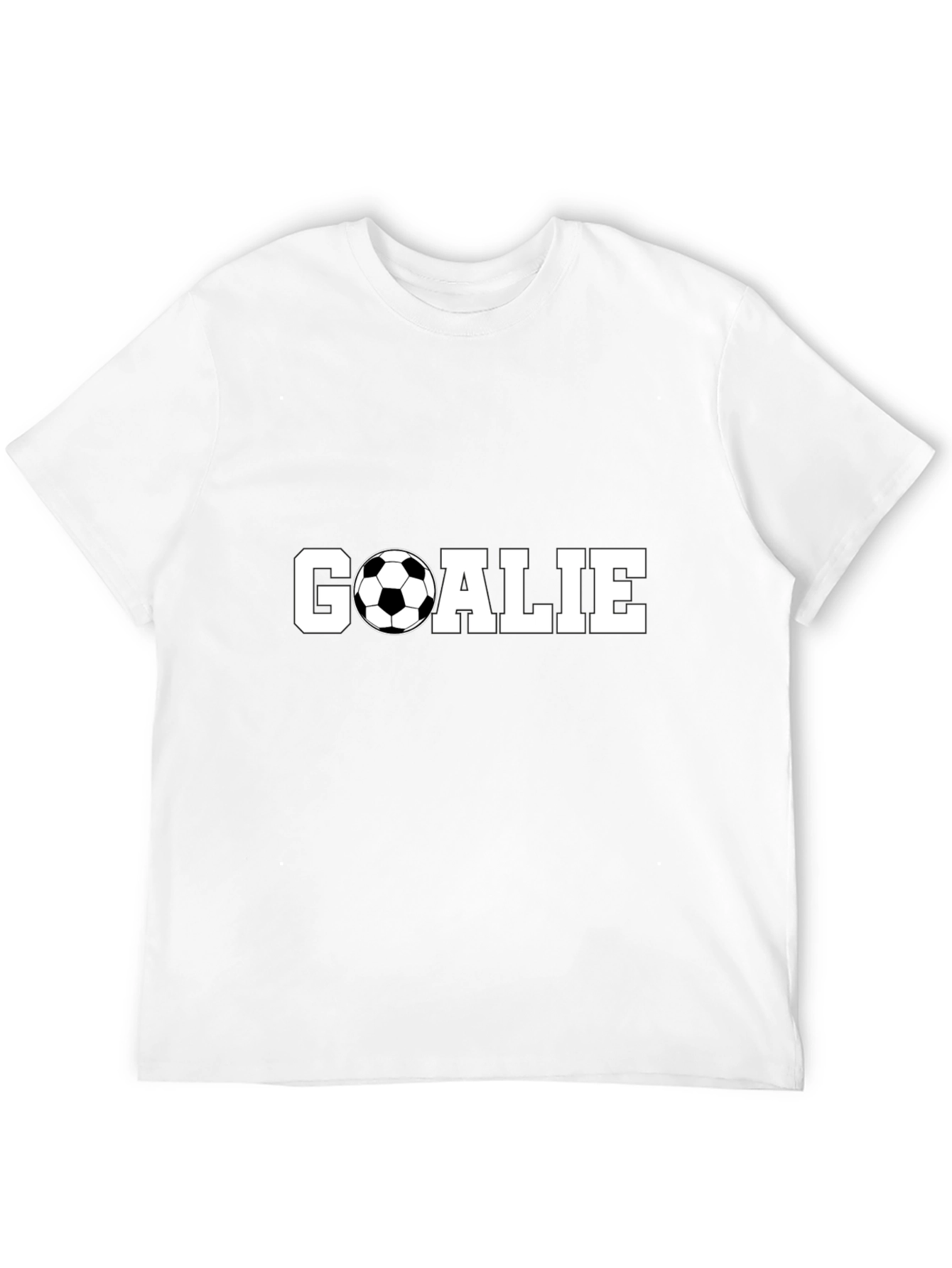 Goalie Soccer Ball Graphic T-Shirt