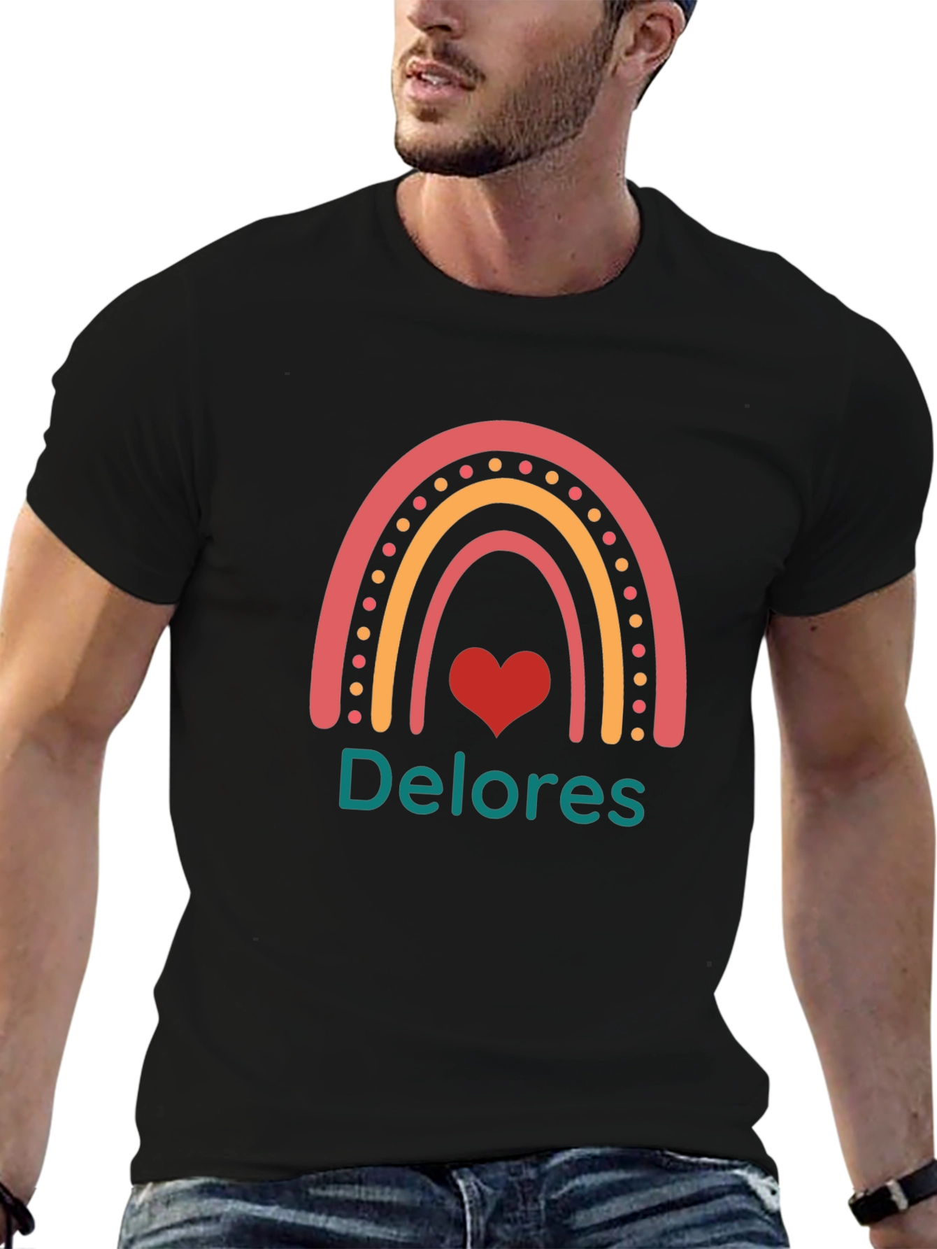 Personalized Rainbow Name T-Shirt