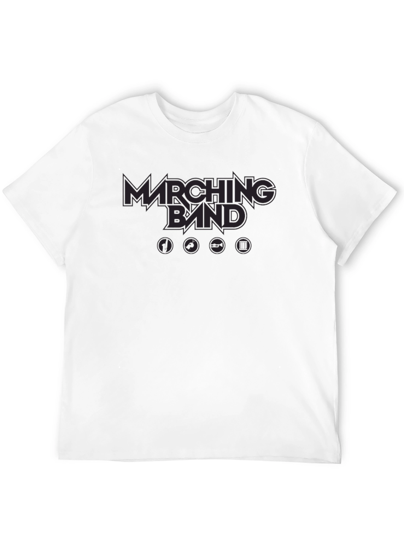Marching Band T-Shirt - Black Music Tee