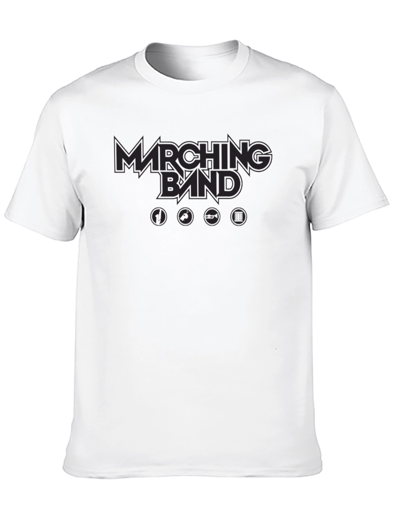 Marching Band T-Shirt - Black Music Tee