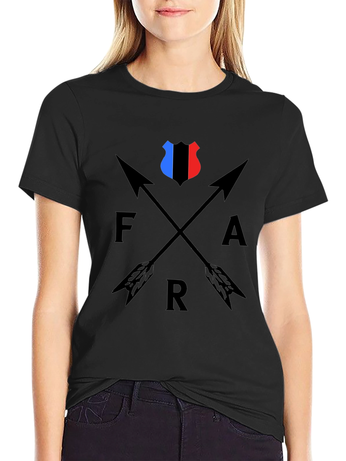 FAR Arrow Graphic Tee - Mens Black T-Shirt