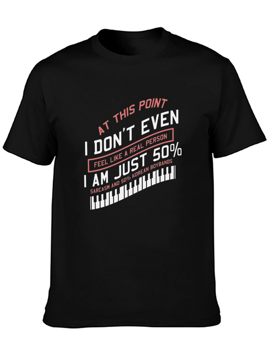 Humorous I Dont Even Graphic T-Shirt
