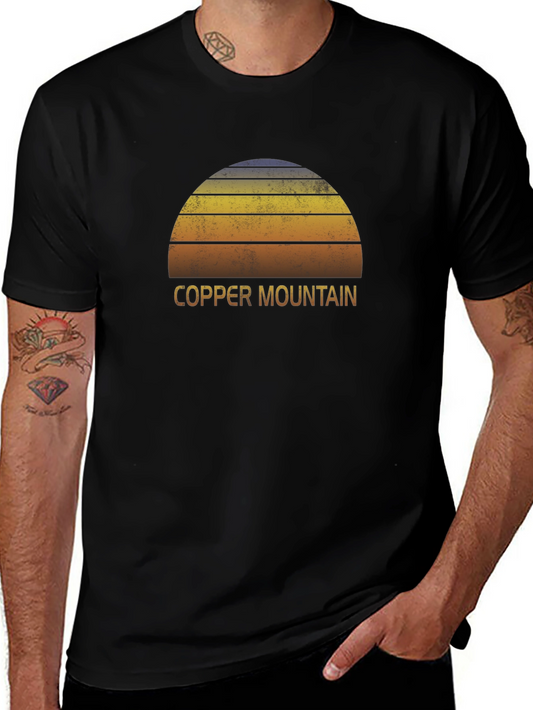 Copper Mountain Retro Sunset Graphic Tee