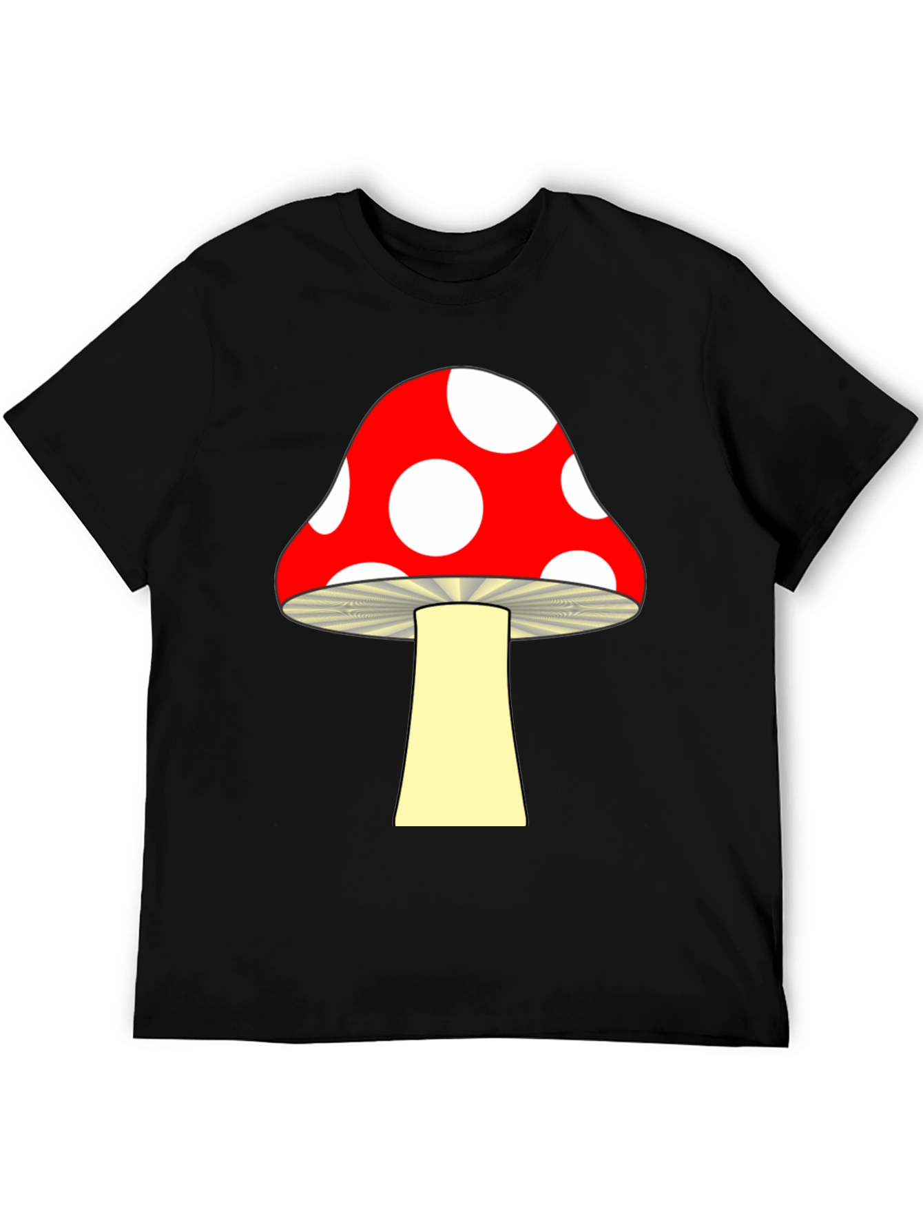 Mushroom Graphic Tee - Red Toadstool Design