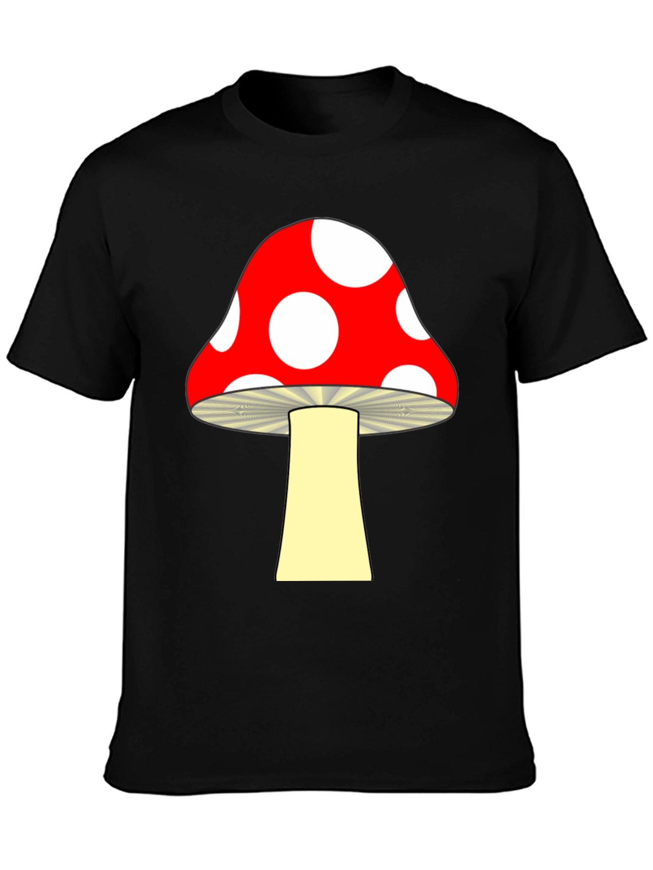 Mushroom Graphic Tee - Red Toadstool Design