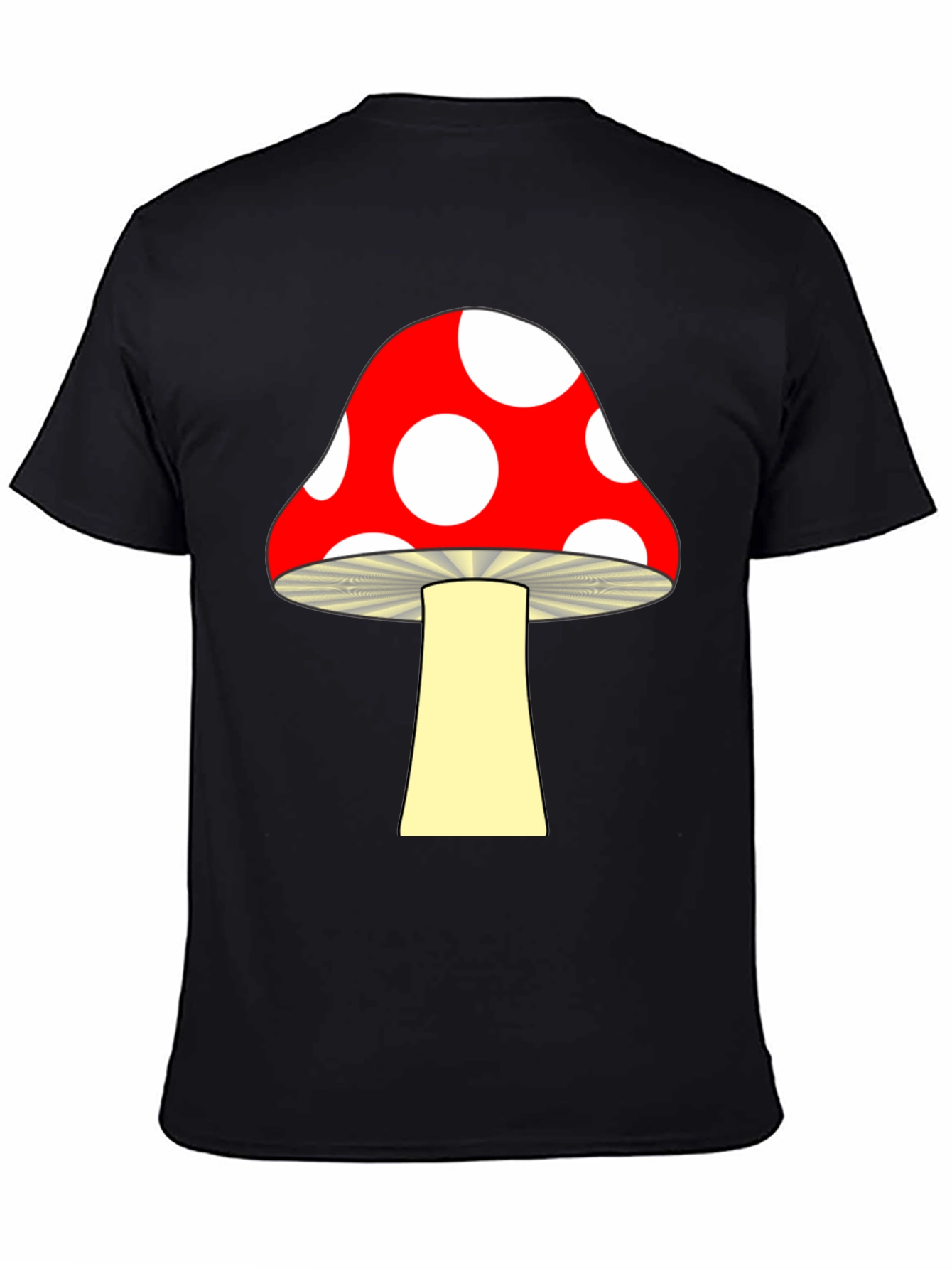 Mushroom Graphic Tee - Red Toadstool Design