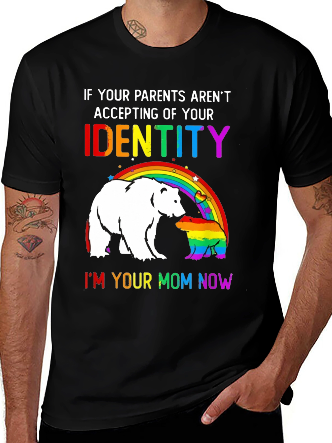 LGBTQ Pride Momma Bear T-Shirt