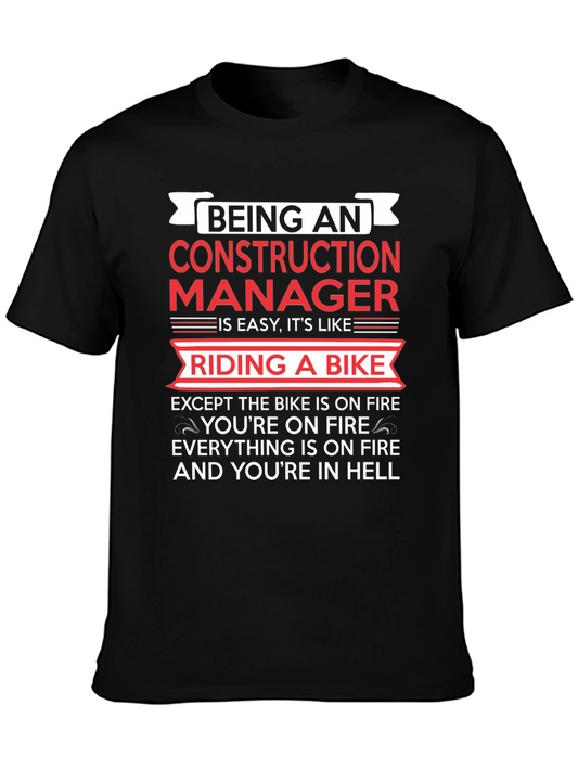 Construction Manager Funny T-Shirt