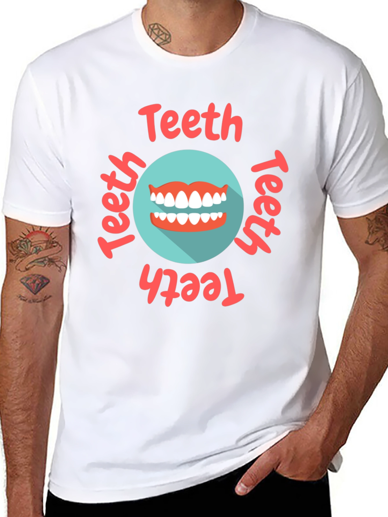 Funny Teeth T-Shirt - Dental Humor Tee