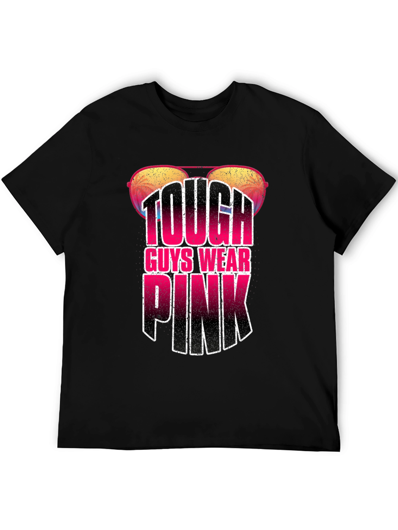 Tough Guys Wear Pink Graphic Tee