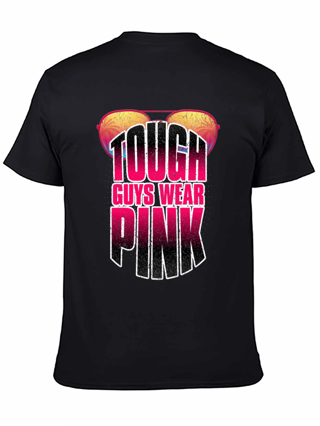 Tough Guys Wear Pink Graphic Tee