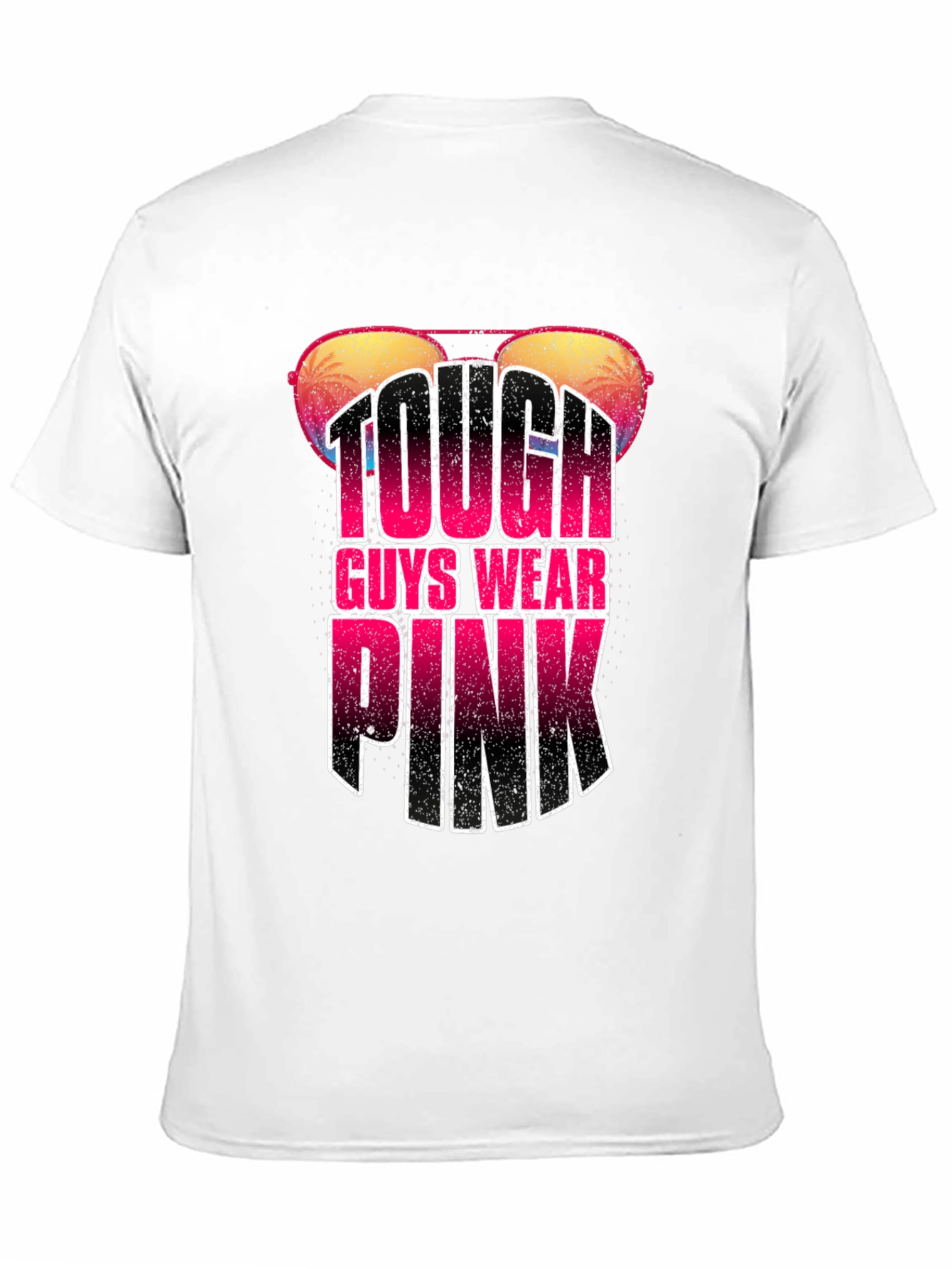 Tough Guys Wear Pink Graphic Tee