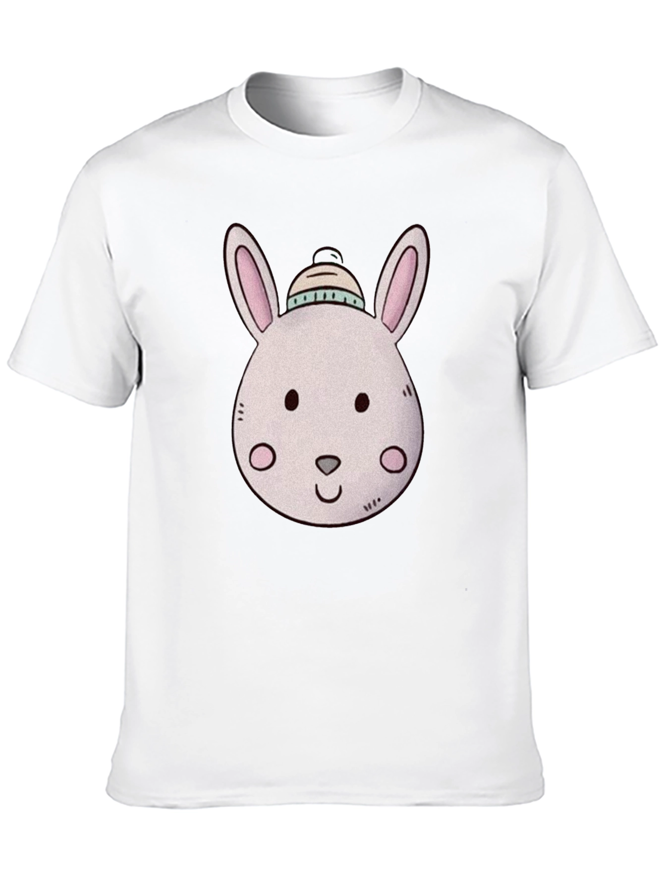 Bunny Graphic T-Shirt - Soft Cotton Blend