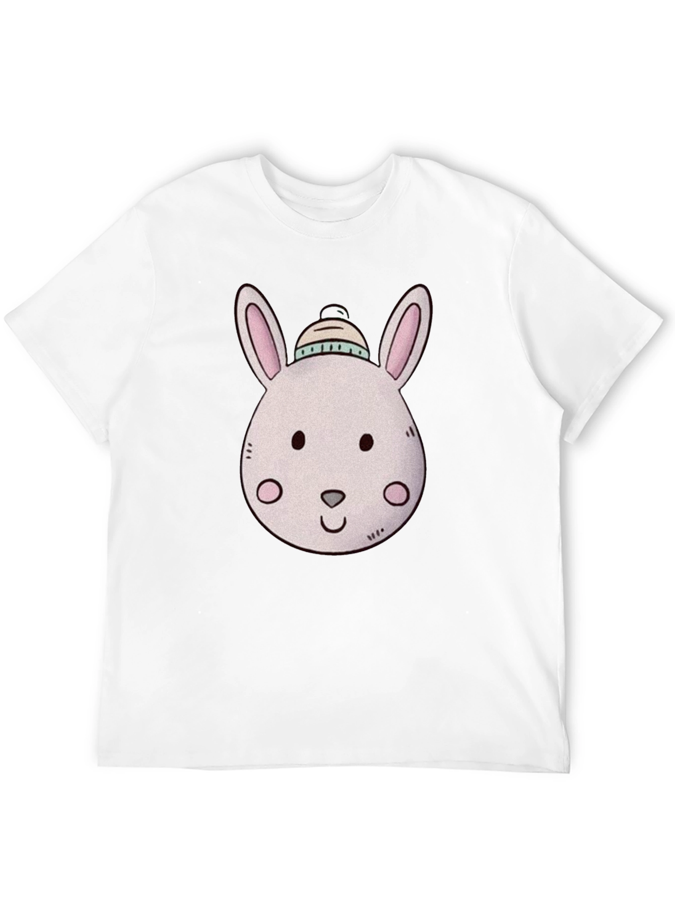 Bunny Graphic T-Shirt - Soft Cotton Blend