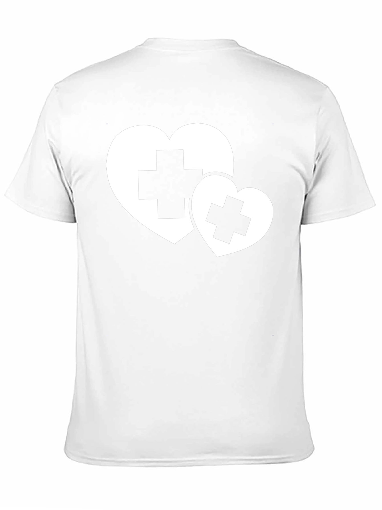 Heart Plus Graphic Tee - Medical Love Shirt