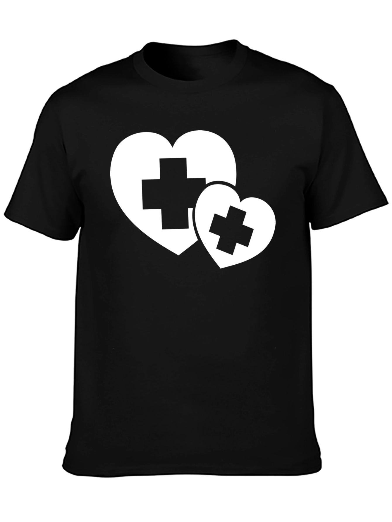 Heart Plus Graphic Tee - Medical Love Shirt