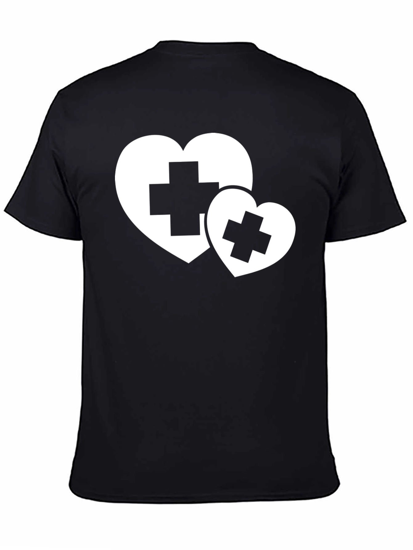 Heart Plus Graphic Tee - Medical Love Shirt