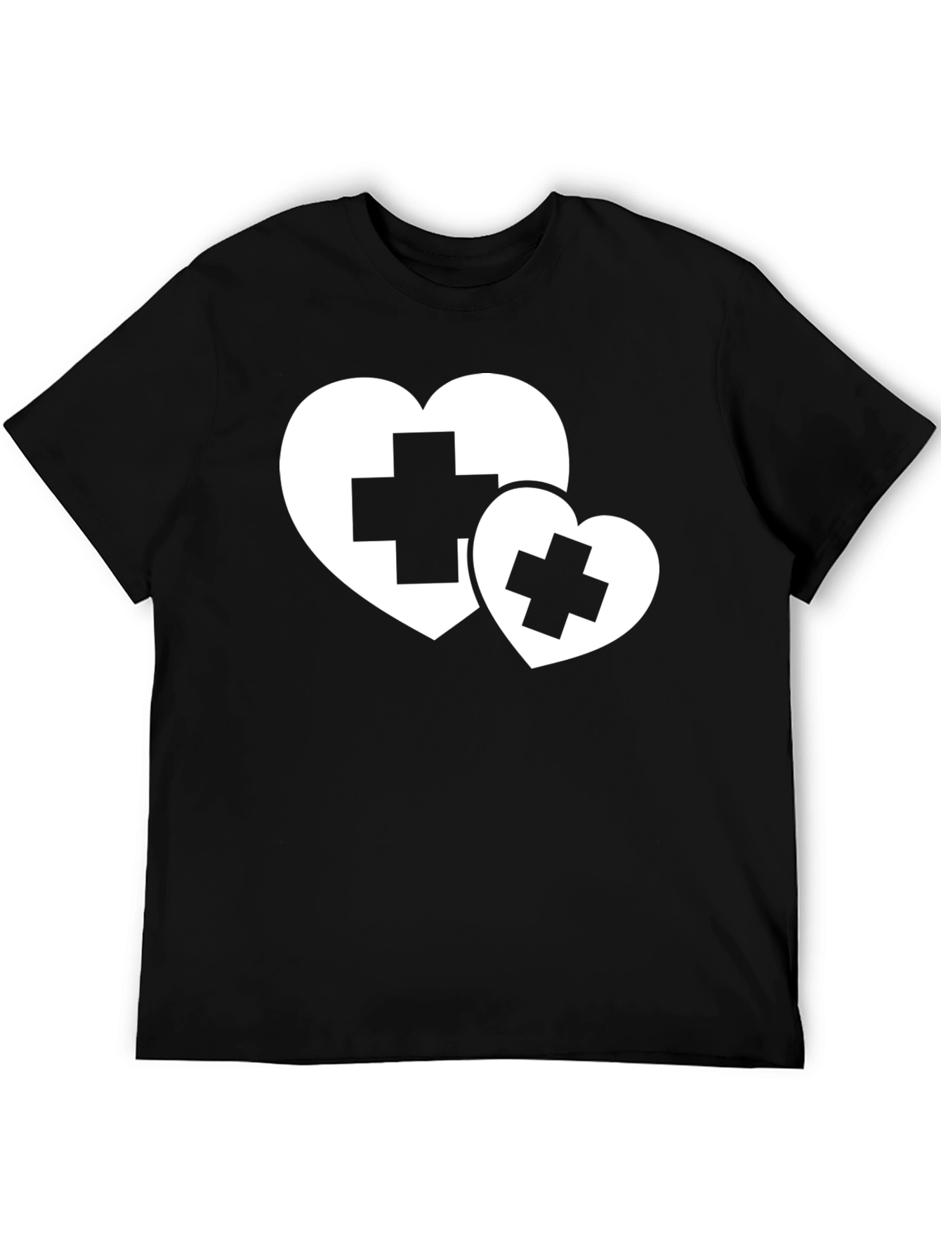 Heart Plus Graphic Tee - Medical Love Shirt