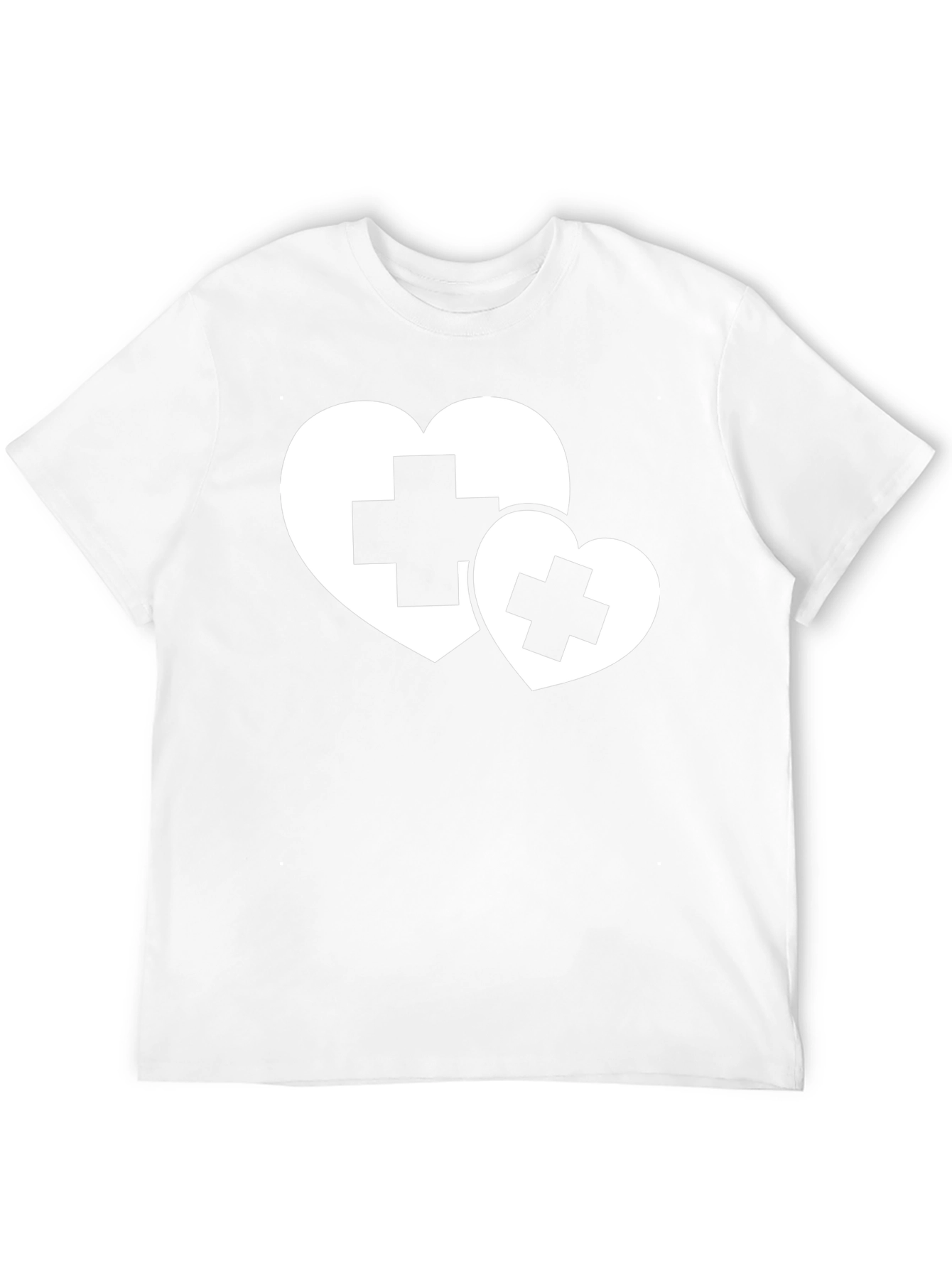 Heart Plus Graphic Tee - Medical Love Shirt
